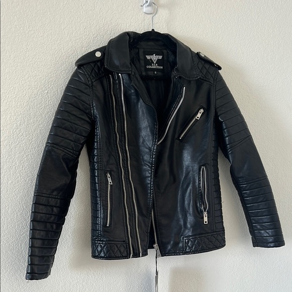 V.I.P COLLECTION MEN  Black  Jacket SIZE S - Picture 1 of 16